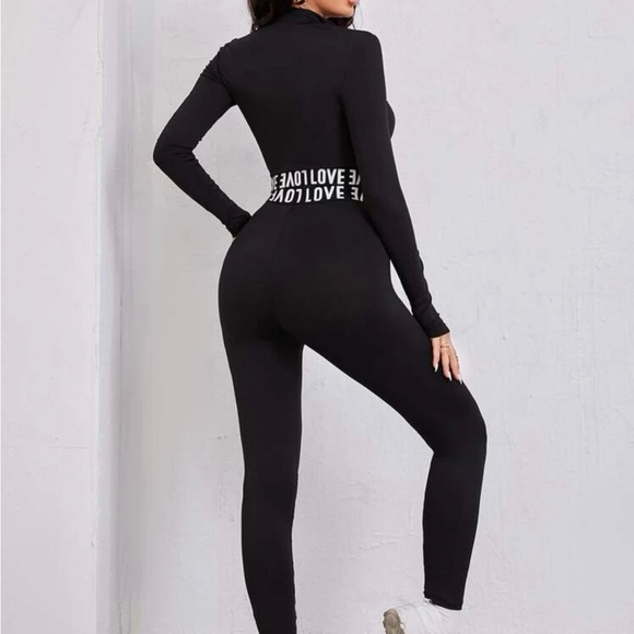 Black and white love two pieces. - Picture 3 of 3